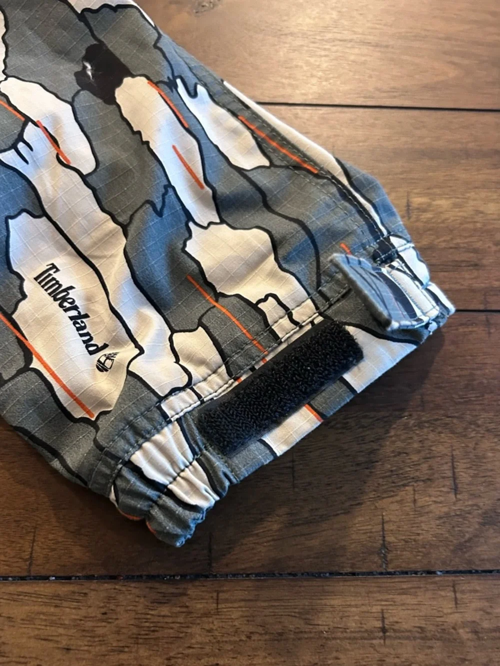 Timberland Eco Water-Resistant Camp Ripstop Jogger Pants Size Medium Camo